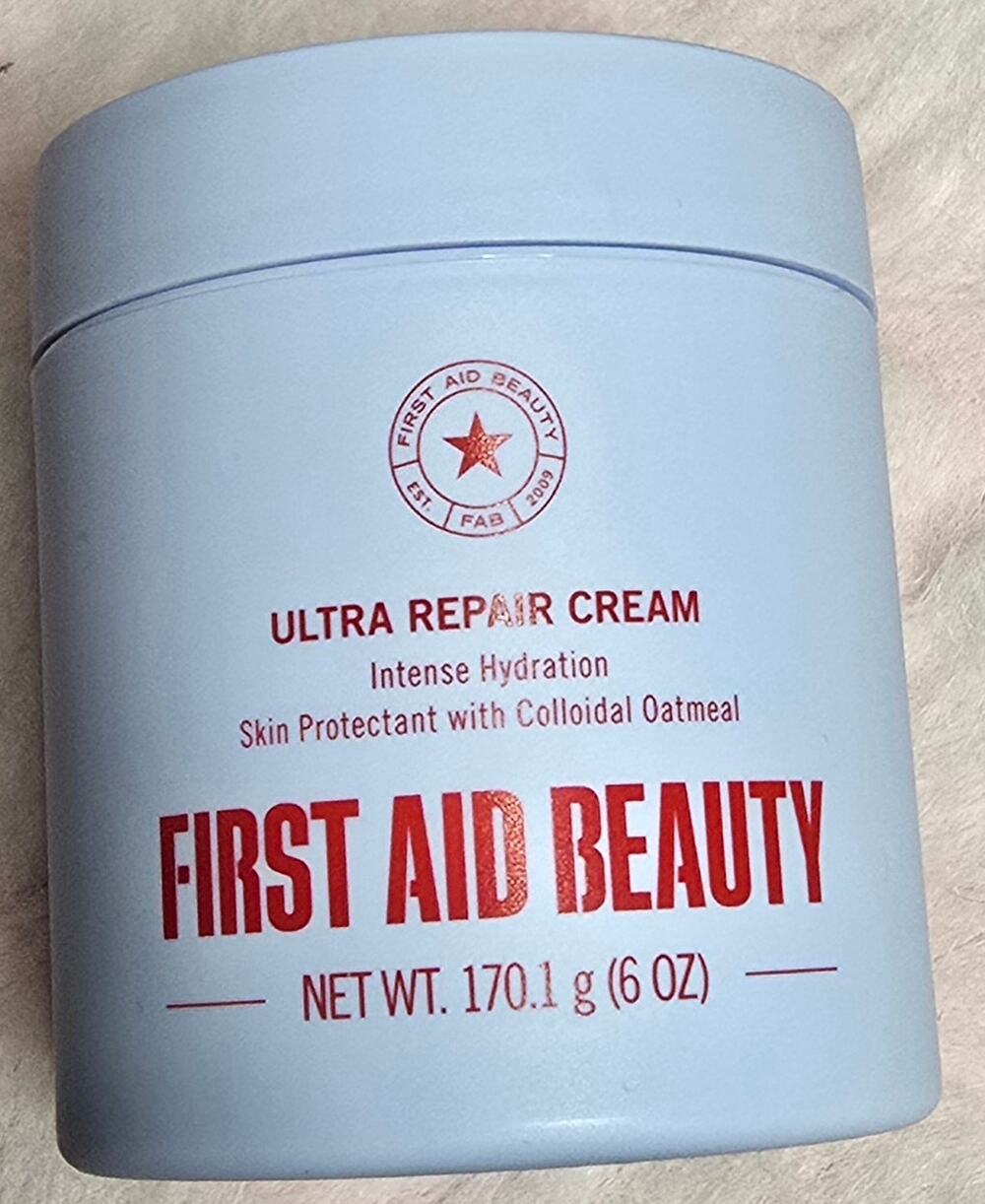 First Aid Beauty Ultra Repair Cream 6 oz Intense Hydration Moisturizer Sealed